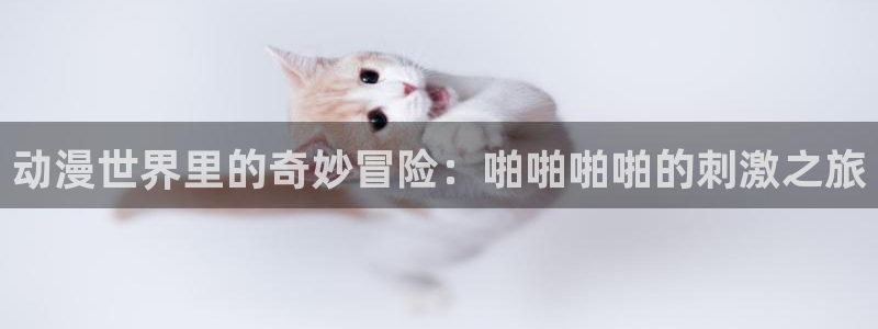 动漫屋最新版：动漫世界里的奇妙冒险：啪啪啪啪的刺激之旅