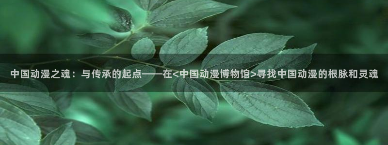 木木动漫屋：中国动漫之魂：与传承的起点——在<中国动漫博物馆>寻找中国动漫的根脉和灵魂
